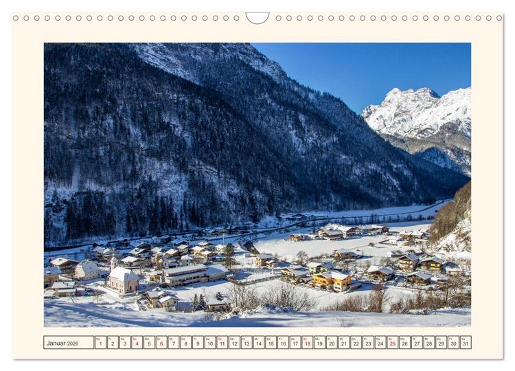 Produktbild: Wei&szlig;bach bei Lofer (Wandkalender 2026 DIN A3 quer), CALVENDO Monatskalender