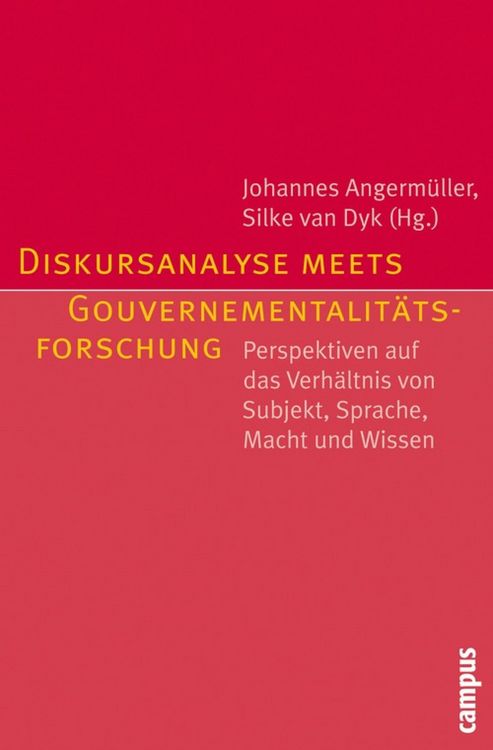 Produktbild: Diskursanalyse meets Gouvernementalit&auml;tsforschung
