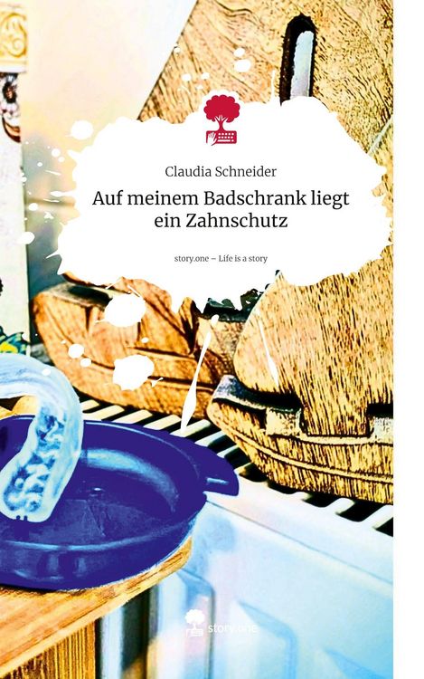 Produktbild: Auf meinem Badschrank liegt ein Zahnschutz. Life is a Story - story.one