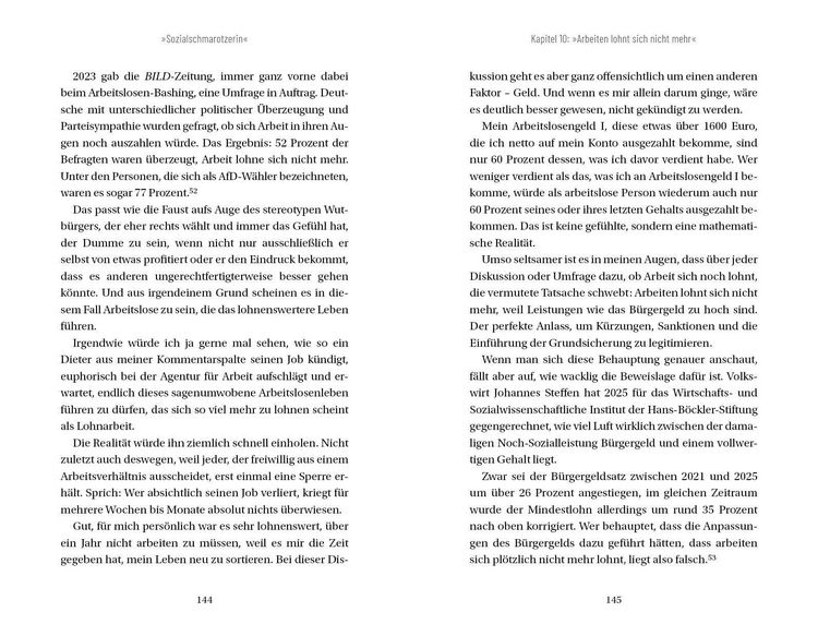 Produktbild: &raquo;Sozialschmarotzerin&laquo;