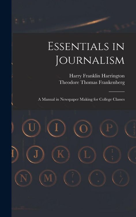 Produktbild: Essentials in Journalism