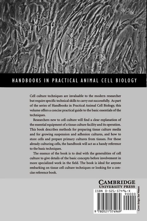 Produktbild: General Techniques of Cell Culture