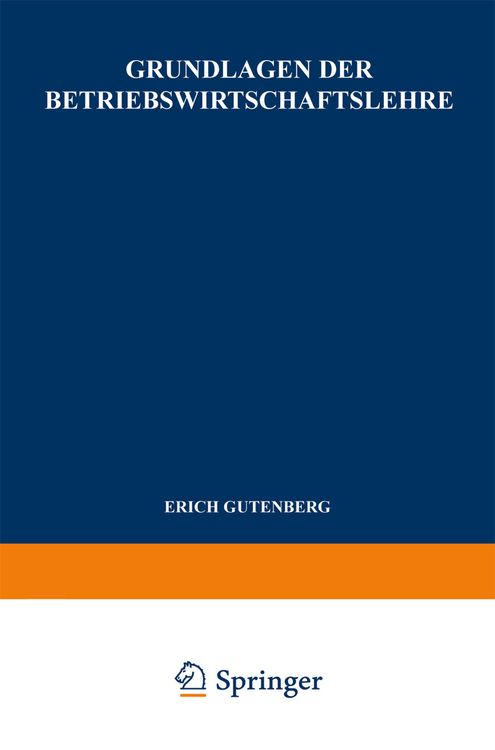 Produktbild: Grundlagen der Betriebswirtschaftslehre