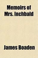 Produktbild: Memoirs of Mrs. Inchbald