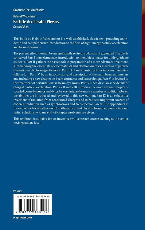 Produktbild: Particle Accelerator Physics