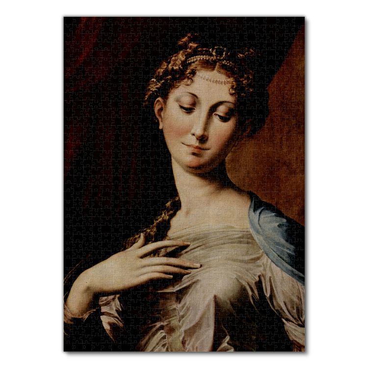 Produktbild: Lais Puzzle Parmigianino - Madonna mit dem langen Hals, Detail: Kopf der Madonna 1000 Teile