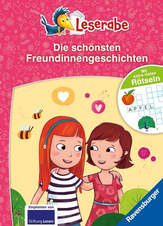 Produktbild: Leserabe Sonderausgaben - Die sch&ouml;nsten Freundinnengeschichten mit extra vielen R&auml;tseln