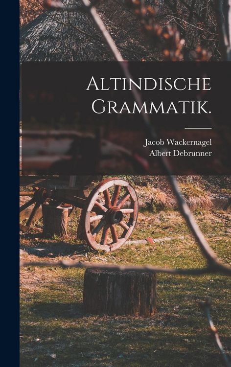Produktbild: Altindische Grammatik.
