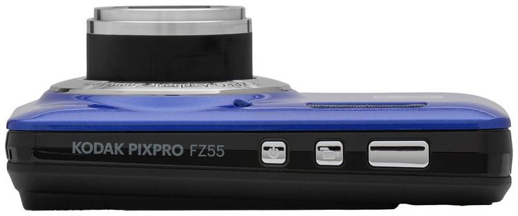 Produktbild: Kodak Pixpro FZ55 Friendly Zoom Digitalkamera 16 Megapixel Opt. Zoom: 5 x Blau Full HD Video, HDR-Video, Integrierter Akku