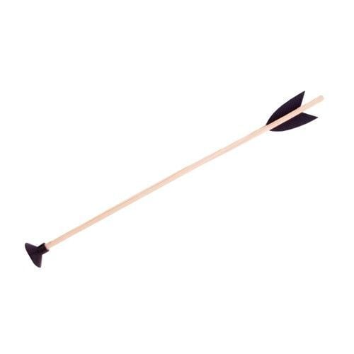Produktbild: BestSaller 1204 - Pfeil 40cm, Saugnapf, Lederfedern, f&uuml;r Bogen bis 100cm