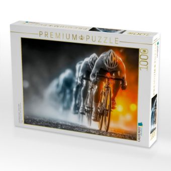 Produktbild: CALVENDO Puzzle In die Pedalen treten - immer weiter | 1000 Teile Lege-Gr&ouml;&szlig;e 64x48cm Foto-Puzzle f&uuml;r gl&uuml;ckliche Stunden