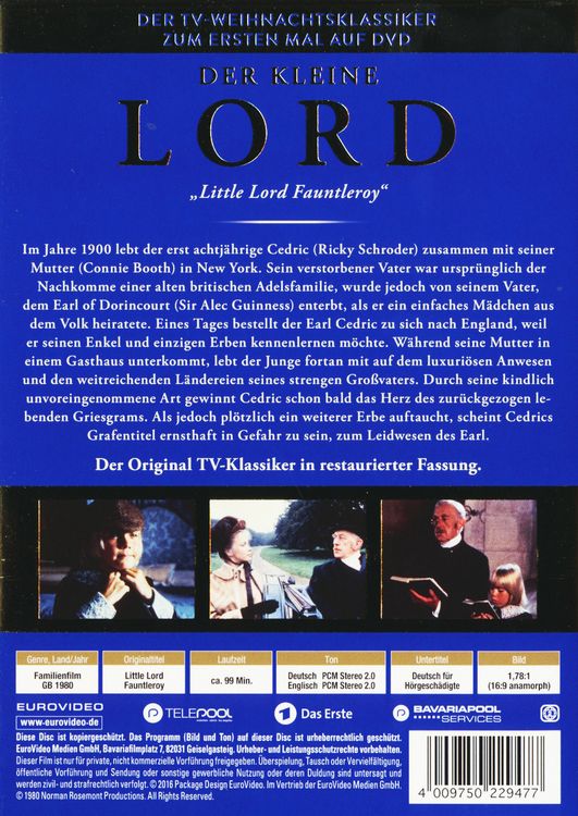 Produktbild: Der Kleine Lord