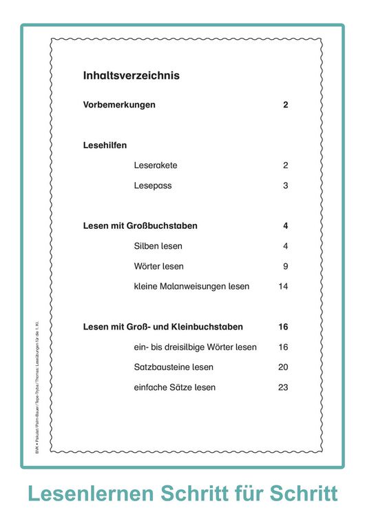 Produktbild: Lese&uuml;bungen f&uuml;r die 1. Klasse