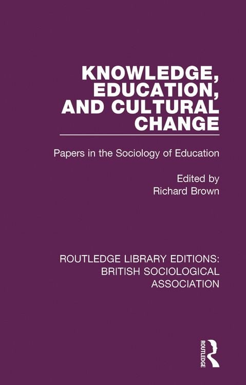Produktbild: Knowledge, Education, and Cultural Change
