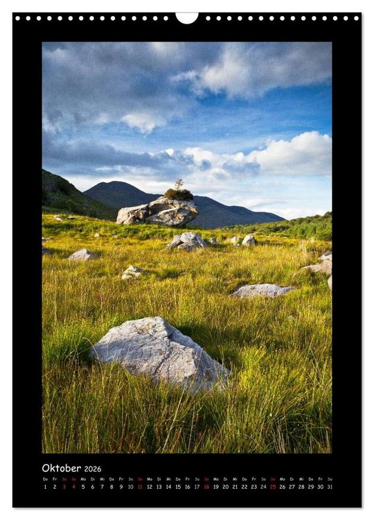 Produktbild: Irland - Romantische Pl&auml;tze auf der Gr&uuml;nen Insel (Wandkalender 2026 DIN A3 hoch), CALVENDO Monatskalender