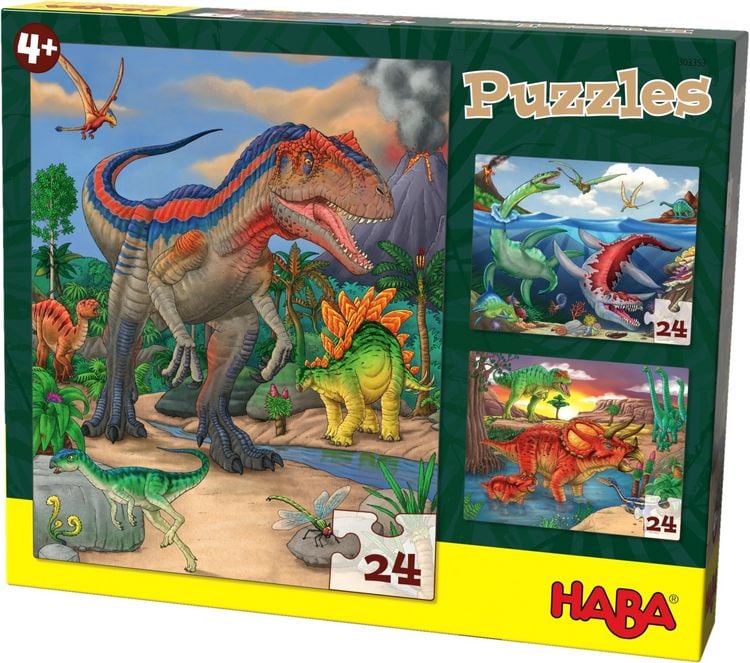 Produktbild: Puzzles Dinosaurier (Kinderpuzzle)