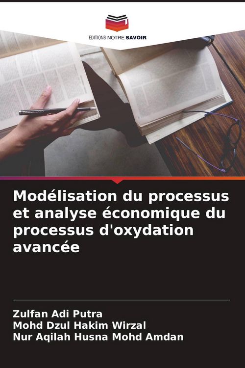 Produktbild: Mod&eacute;lisation du processus et analyse &eacute;conomique du processus d'oxydation avanc&eacute;e