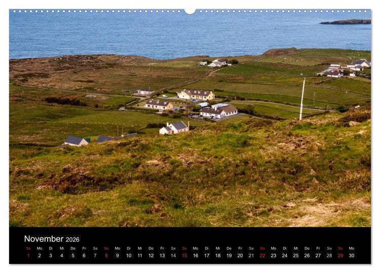 Produktbild: Unterwegs in Irland (hochwertiger Premium Wandkalender 2026 DIN A2 quer), Kunstdruck in Hochglanz