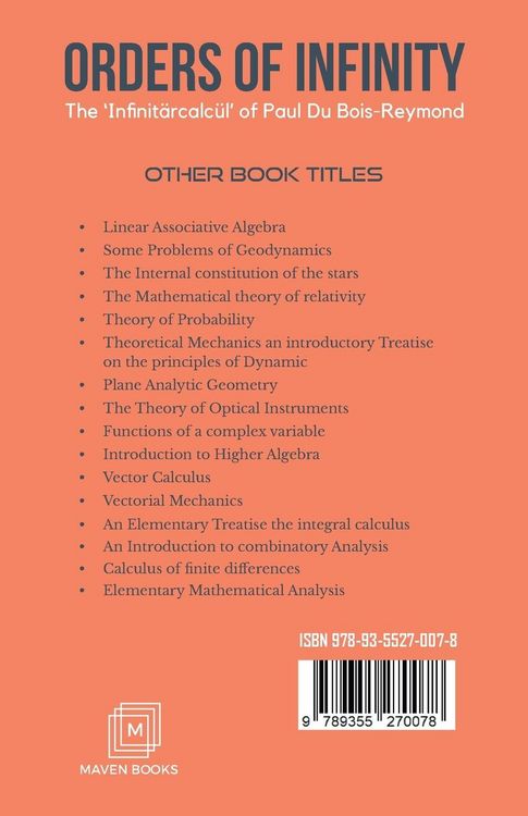 Produktbild: Orders of Infinity
