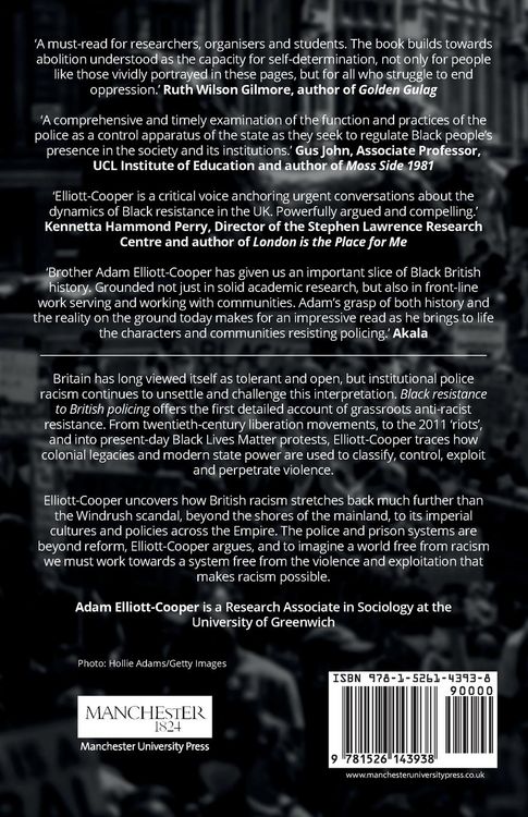 Produktbild: Black resistance to British policing
