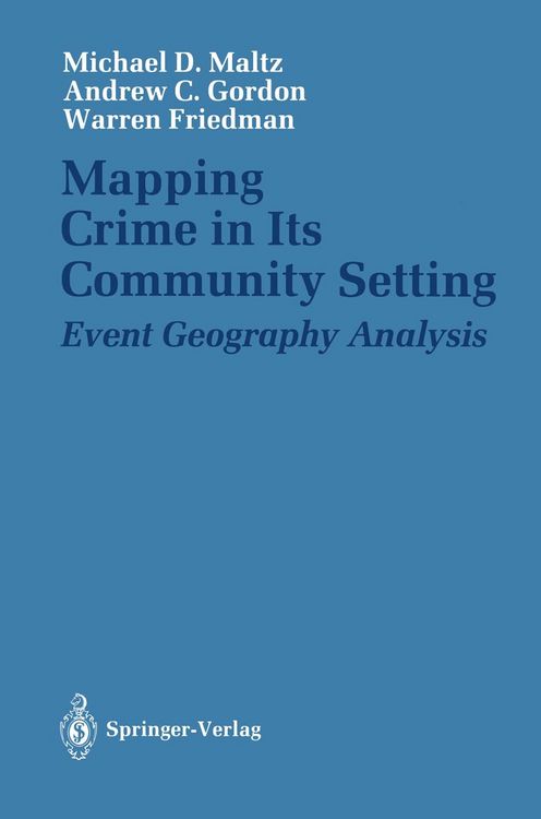 Produktbild: Mapping Crime in Its Community Setting