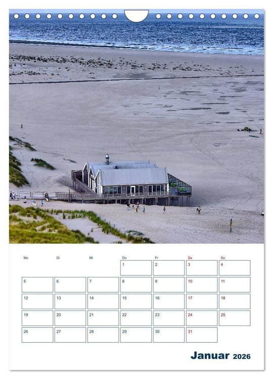 Produktbild: Texel - Momente die verzaubern (Wandkalender 2026 DIN A4 hoch), CALVENDO Monatskalender