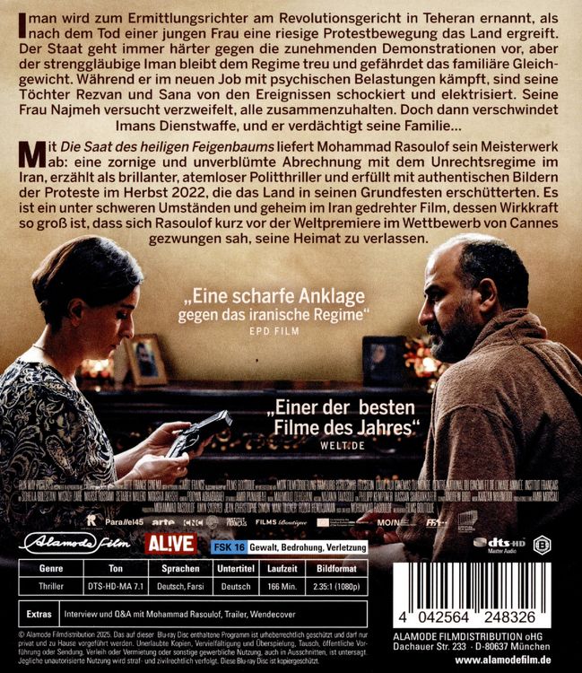 Produktbild: Die Saat des heiligen Feigenbaums