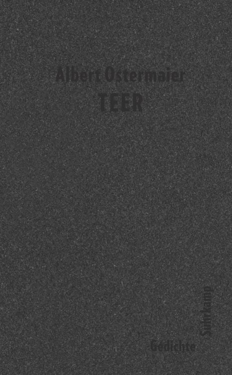 Bild vom Artikel Teer vom Autor Albert Ostermaier