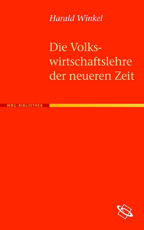 Produktbild: Die Volkswirtschaftslehre der neueren Zeit