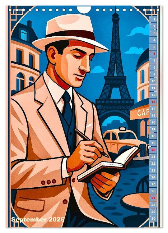 Produktbild: George Gershwin (Wandkalender 2026 DIN A4 hoch), CALVENDO Monatskalender