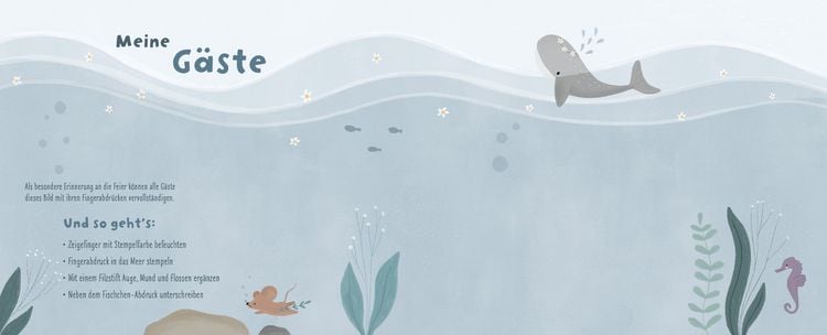Produktbild: Meine Taufe &ndash; blau