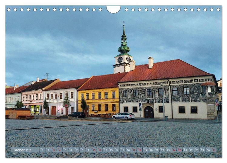 Produktbild: Trebitsch und Schloss Jarmeritz (Wandkalender 2026 DIN A4 quer), CALVENDO Monatskalender