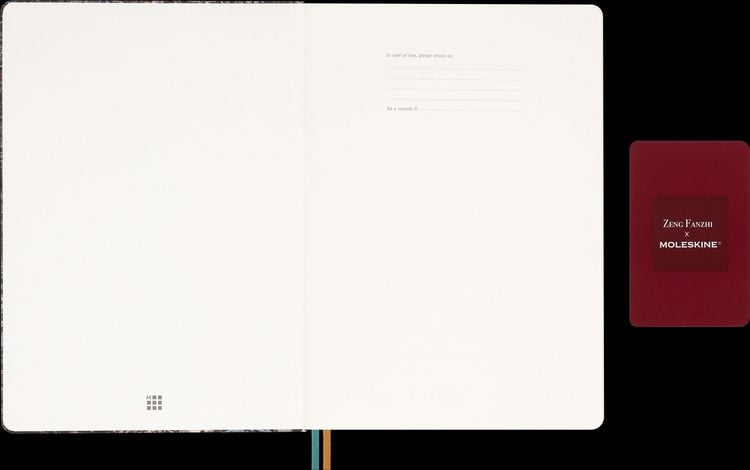 Produktbild: Moleskine Das Jahr des Drachen Sammlerbox mit Skizzenbuch (XL, Fester Einband, Stoffeinband), Set aus 5 Bleistiften