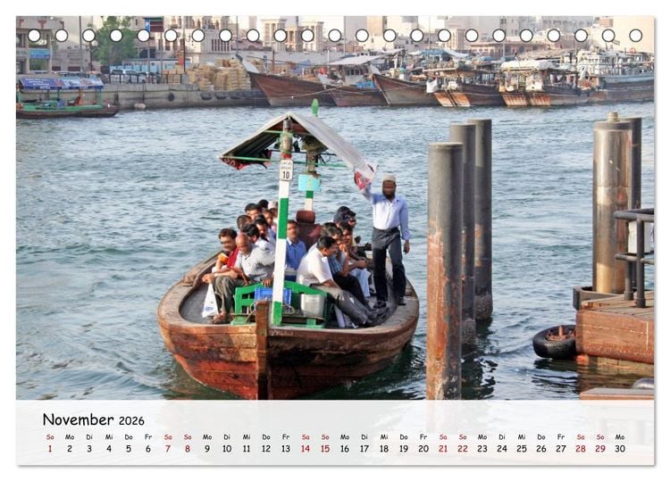 Produktbild: Weltreise - Zeitreise: Fotos vom Anfang dieses Jahrtausends (Tischkalender 2026 DIN A5 quer), CALVENDO Monatskalender