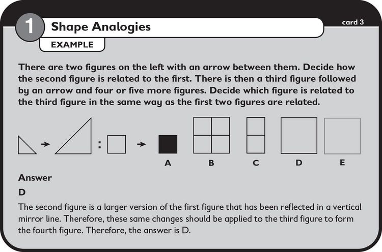Produktbild: 11+ Non-Verbal Reasoning Flashcards