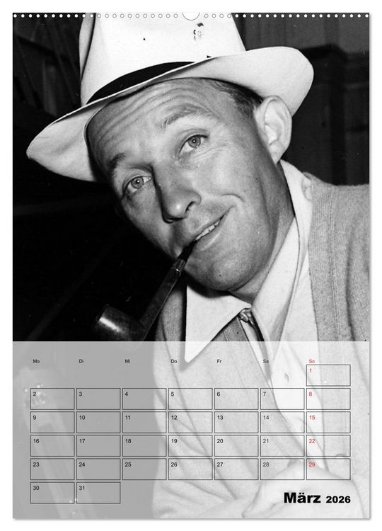 Produktbild: Filmstars - Legenden der goldenen Filmjahre (hochwertiger Premium Wandkalender 2026 DIN A2 hoch), Kunstdruck in Hochglanz