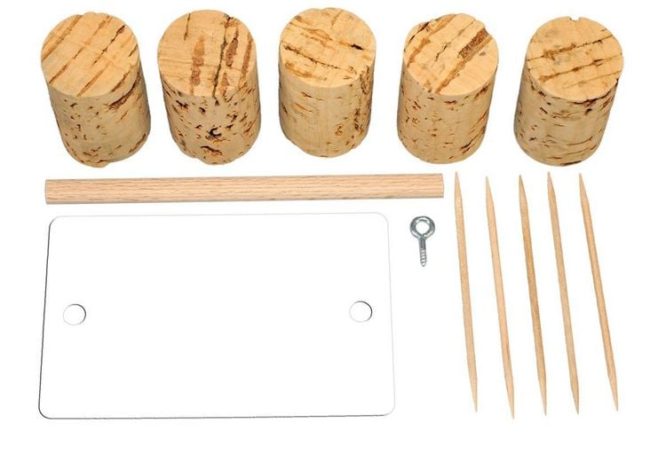 Produktbild: Corvus A600595 - Kids-at-Work, Katamaran, Bausatz mit Naturkorken, Bastelset