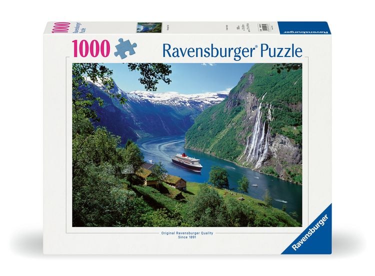 Produktbild: Erwachsenenpuzzle 1000 Teile - Norwegischer Fjord