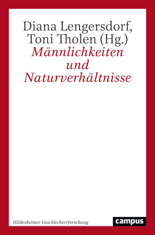 Produktbild: M&auml;nnlichkeiten und Naturverh&auml;ltnisse