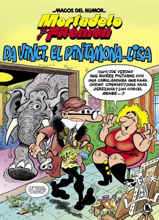 Produktbild: Mortadelo y Filem&oacute;n : Da Vinci, el pintamona-- Lisa