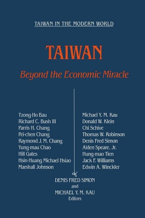 Produktbild: Taiwan: Beyond the Economic Miracle