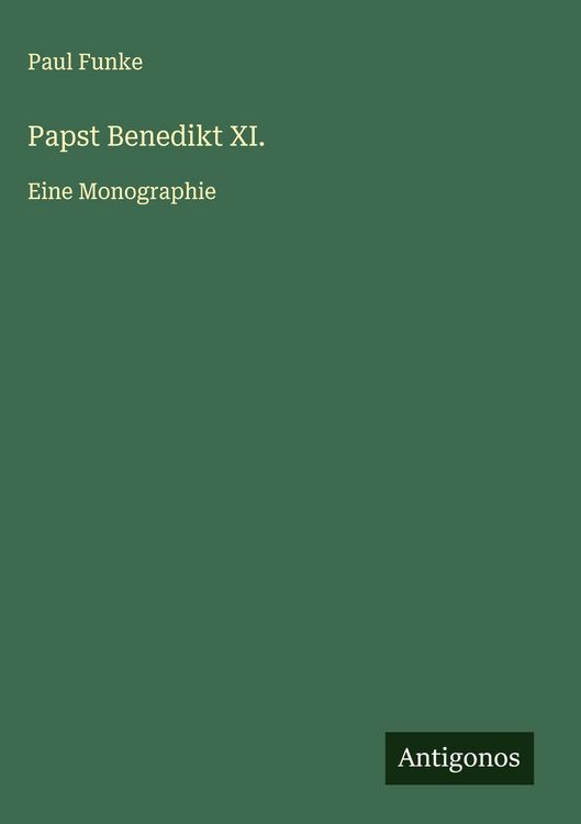 Produktbild: Papst Benedikt XI.