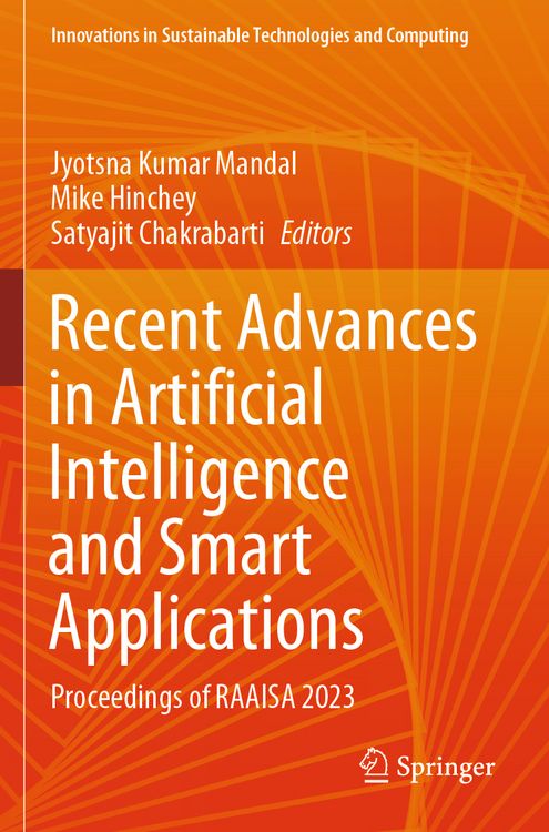 Produktbild: Recent Advances in Artificial Intelligence and Smart Applications