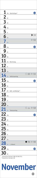 Produktbild: Langplaner mini, blau 2027