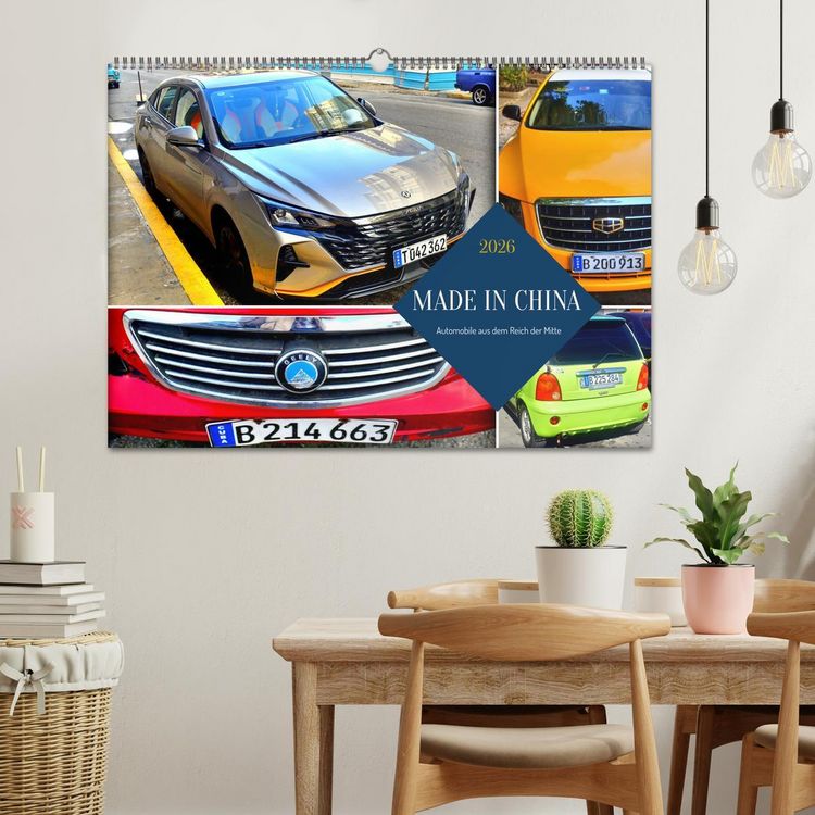 Produktbild: MADE IN CHINA - Automobile aus dem Reich der Mitte (Wandkalender 2026 DIN A2 quer), CALVENDO Monatskalender