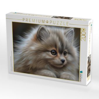 Produktbild: CALVENDO Puzzle Ein Motiv aus dem Kalender Zauberhafte Fluffies | 2000 Teile Lege-Gr&ouml;&szlig;e 90x67cm Foto-Puzzle f&uuml;r gl&uuml;ckliche Stunden