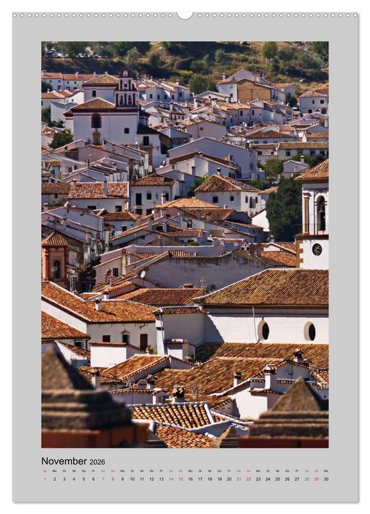 Produktbild: Andalusien - Bekanntes und Unbeachtetes (Wandkalender 2026 DIN A2 hoch), CALVENDO Monatskalender