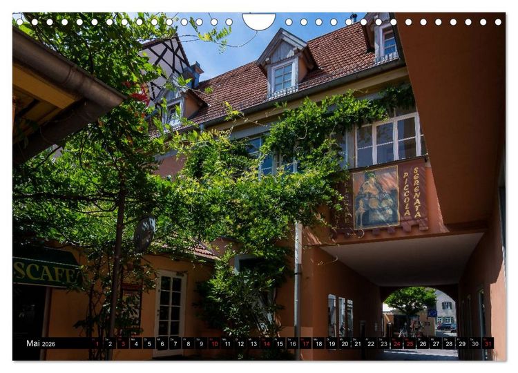 Produktbild: Schwetzinger Stadtansichten (Wandkalender 2026 DIN A4 quer), CALVENDO Monatskalender