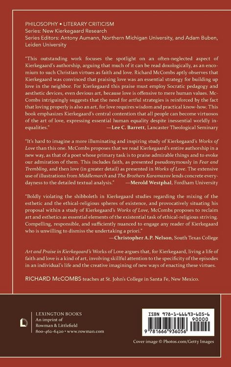 Produktbild: Art and Praise in Kierkegaard's Works of Love