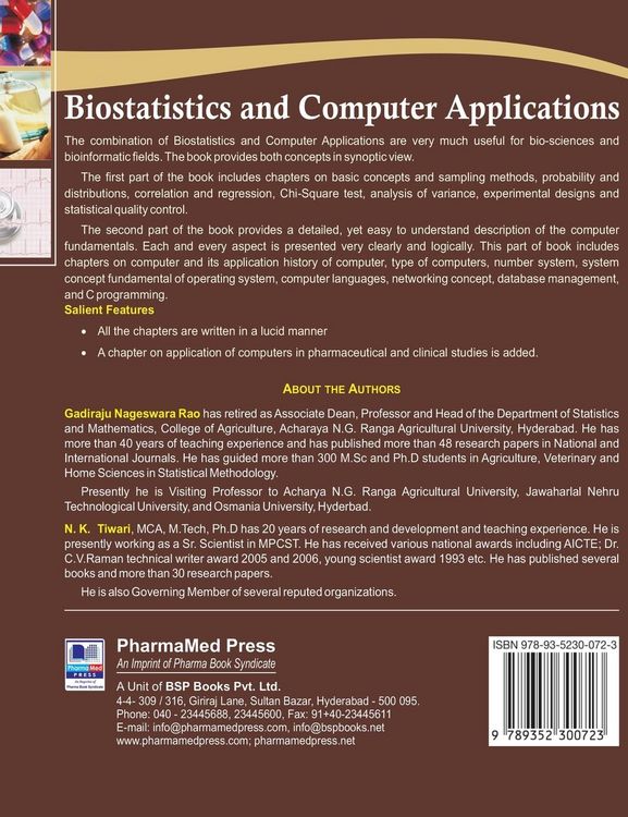 Produktbild: Biostatistics and Computer Applications
